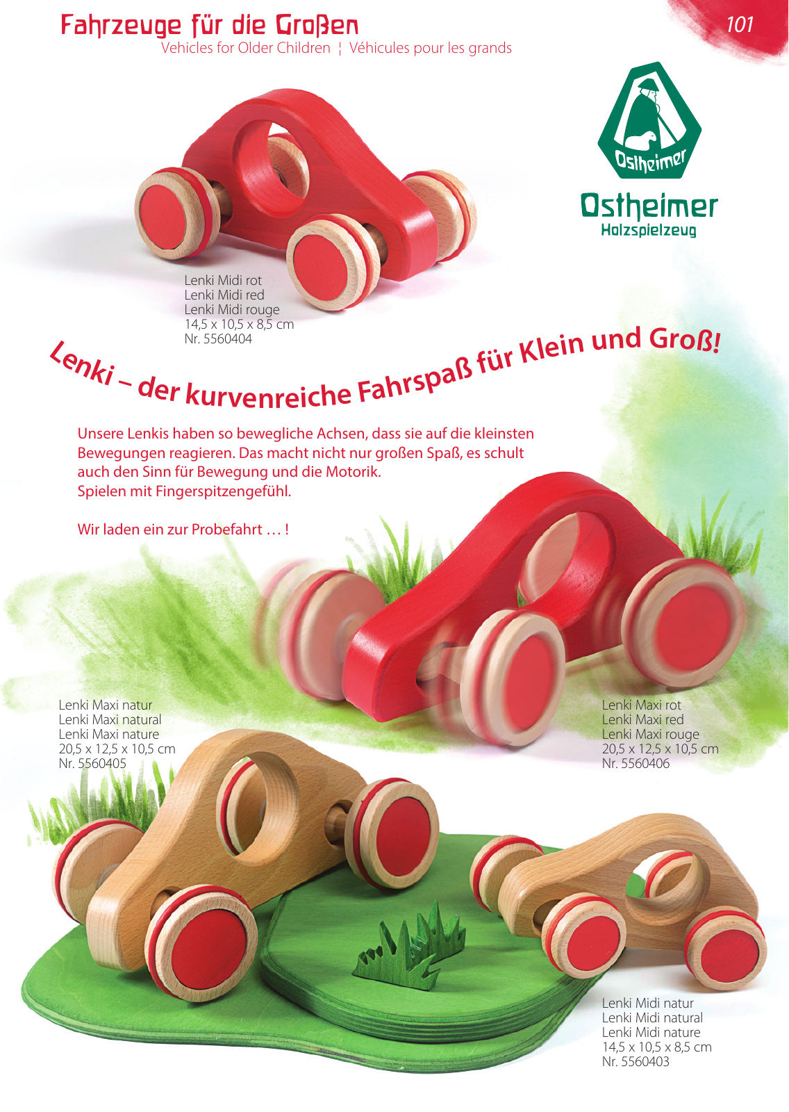 Vorschau Ostheimer Holzspielzeug Katalog 2022 Seite 101