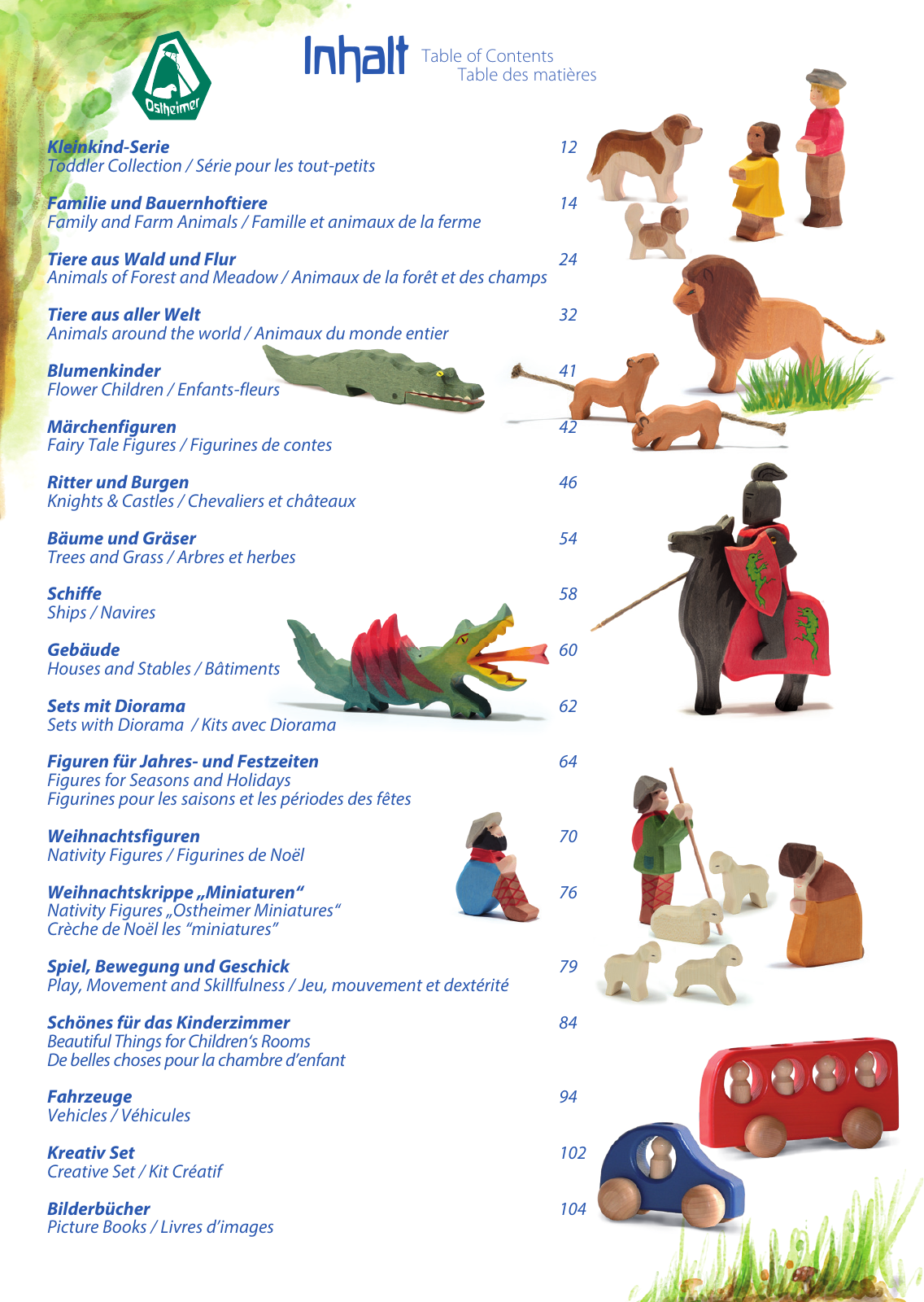 Vorschau Ostheimer Holzspielzeug Katalog 2022 Seite 2